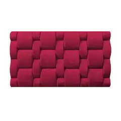 BARAKA HOME - Cabecera Niza Aerea 1 Plz - Rojo