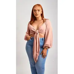 MISS LADY - Blusa Sebastiana - Rosa