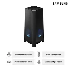 SAMSUNG - TORRE DE SONIDO BLUETOOTH 300W MX-T40PE