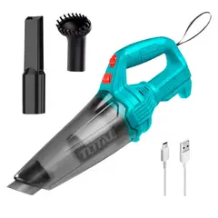TOTAL TOOLS - Aspiradora inalambrica 0.5 litros 12v Total