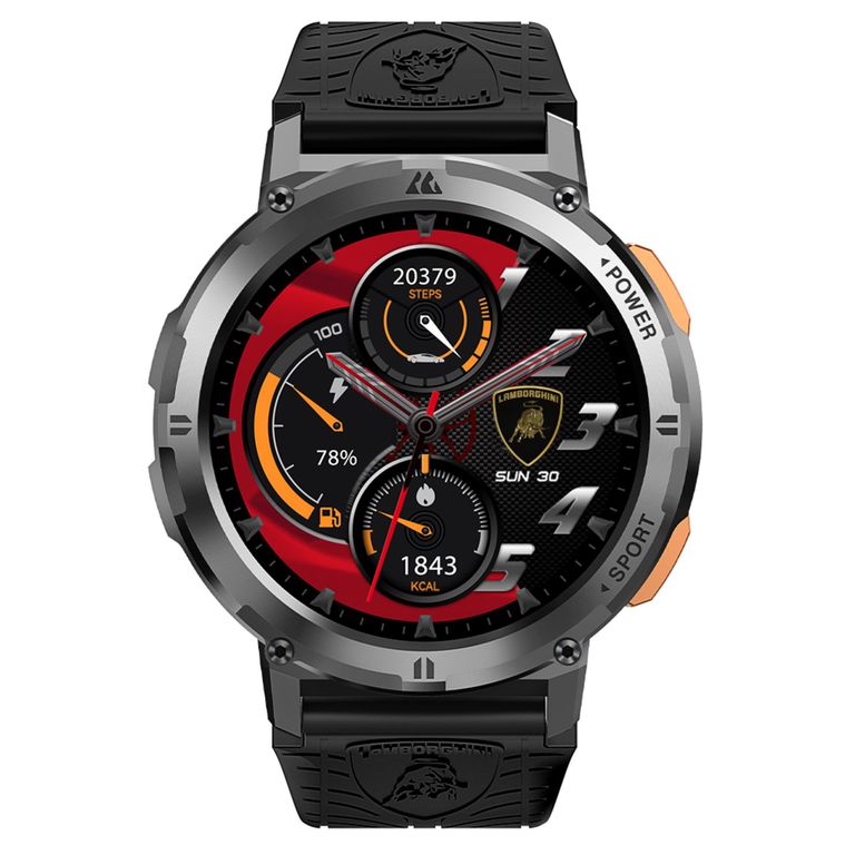 Smartwatch Aventador Cerchio Negro