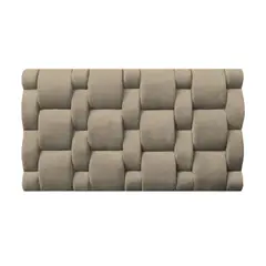 BARAKA HOME - Cabecera Niza Aerea King - Beige Claro