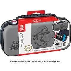 NINTENDO - Estuche Switch Super Mario Gris