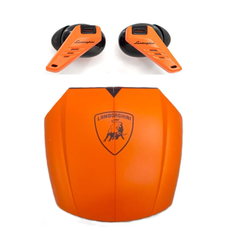 Audífonos Lambo Bud Huracan 700 Orion Naranja