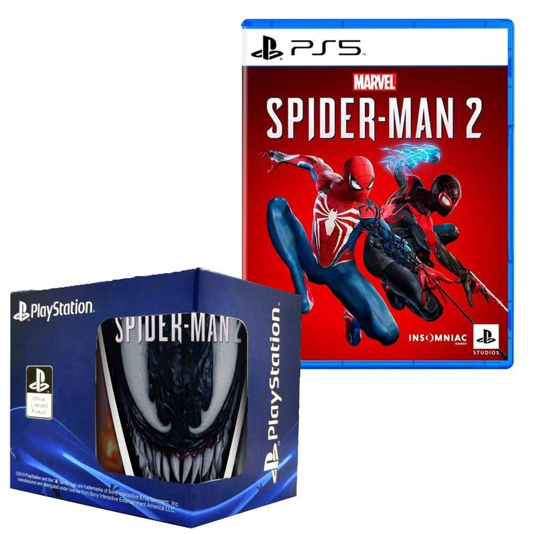 Spiderman 2 Playstation 5 + Taza