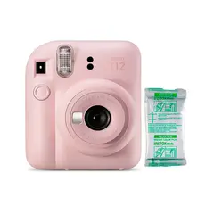 FUJIFILM - Camara Instax Mini 12 Rosado + Pelicula x 10