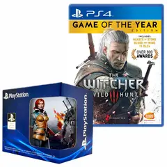 SONY - The Witcher 3 Wild Hunt GOTY Playstation 4 + Taza