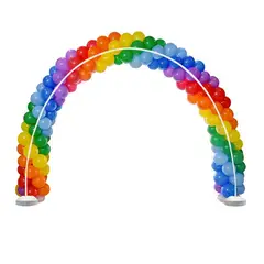 GENERICO - Soporte o estructura de arco de globos en pvc portátil