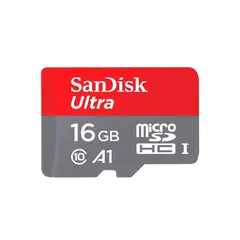 SANDISK - MEMORIA FLASH MICROSDHC A1 16GB C10 P/N: SDSQUAR-016G-GN6MN