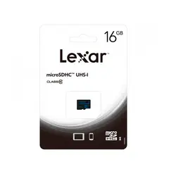 LEXAR - MEMORIA MICRO SDHC 16 GB, CLASS 10, NEGRO P/N: LFSDM10-16GABC10