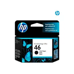 HP - Cartucho 46 Negro CZ637AL original