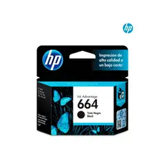 HP - Cartucho 664 Negro F6V29AL original