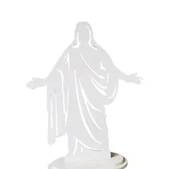 GENERICO - Adorno de Cristo Blanco