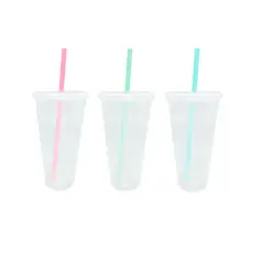 BLUE BOX - Vasos tumbler pack x 3 - NATURAL Y PASTEL