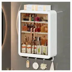 GRETAIL - Organizador Estante Para Baño Crema Shampoo Cocina Multiuso 3 Niveles