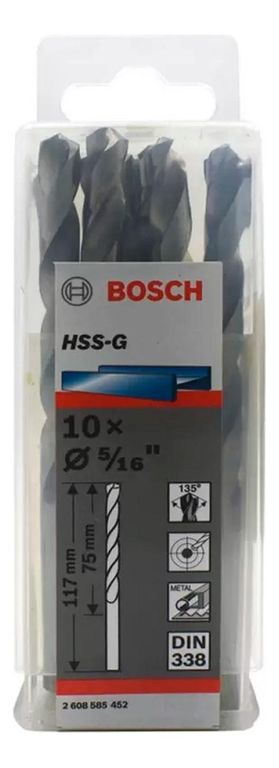 Broca Metal HSS-G X10U 7.9mm 5/16"