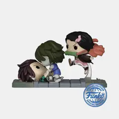 FUNKO - POP DEMON SLAYER - TANJIRO & NEZUKO VS TEMPLE DEMON SE