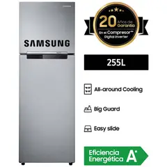 SAMSUNG - Refrigeradora 255L No Frost - RT25FARADS8