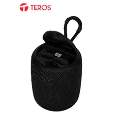 TEROS - Parlante Y Audifono Inalambricos 2 en 1 TE-6033N