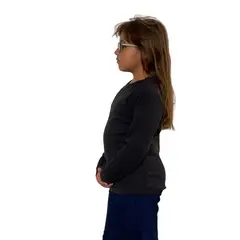 RED CARROT - Polo chompa color plomo