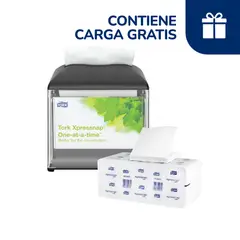 TORK - Dispensador Xpressnap Café Negro + Carga Gratis