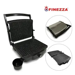 FINEZZA - Sandwichera Grill con Control Temperatura FZ-802EG