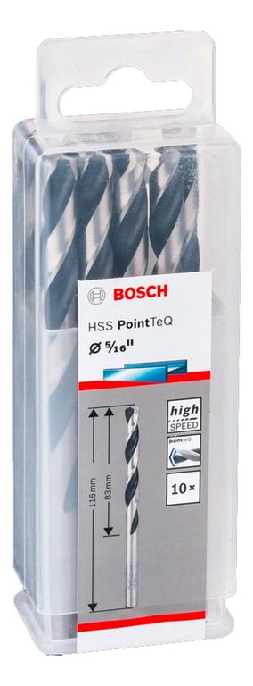 Broca Metal HSS PointTeQ CjaX10 5/16"