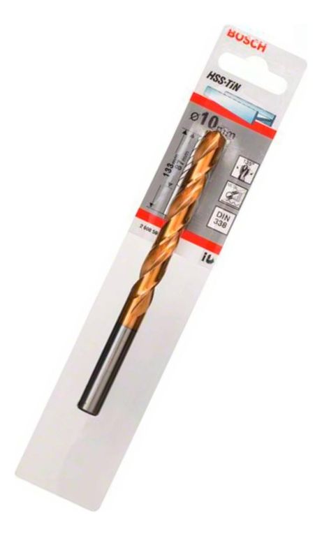 Broca Hss-Tin 10mm