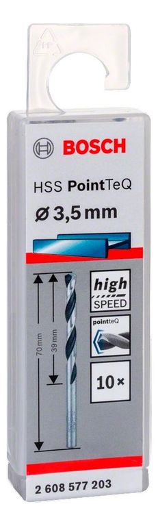 Broca Metal Hss Pointteq Cjax10 35Mm