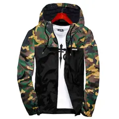 ELEMENT SPECIAL EDITION - CASACA CORTAVIENTO CAMUFLADO PARA HOMBRE