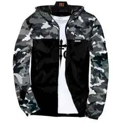 ELEMENT SPECIAL EDITION - CASACA CORTAVIENTO CAMUFLADO PARA HOMBRE