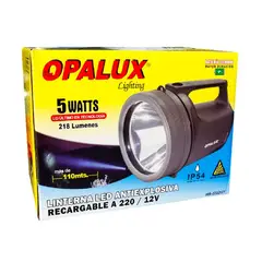 OPALUX - Linterna Antiexplosiva Recargable 5W HB-2222GY