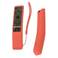 GENERICO - Funda De Silicona Para Control Samsung Rojo