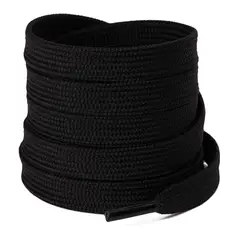 GENERICO - Pasador cordones grueso ancho para zapatillas 1.20m 2 pares