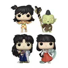 FUNKO - Inuyasha Set Pops x4 Jaken Rin Kikyo Naraku