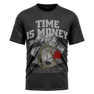 GENERICO - POLO HOMBRE TIME IS MONEY
