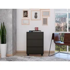 DECOHOME - Archivador Tokio - Wengue