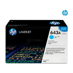 HP - TONER 643A CÓDIGO Q5951A CYAN 10000 Pág