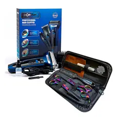 SONAR - Kit de Tijeras para el Cabello + Afeitadora 3 en 1