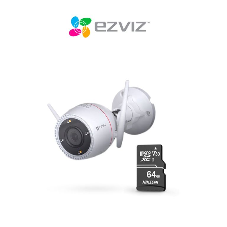 Cámara De Seguridad Inteligente Para Exteriores H3C 2K + SD 64 GB