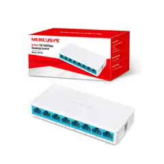 MERCUSYS - SWITCH MS108 V3 8 PUERTOS 10/100MBPS - P/N: MS108