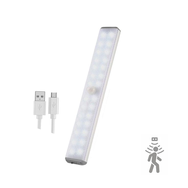 Luz Led Recargable S-Movimiento Portable Iman Cold White SG28