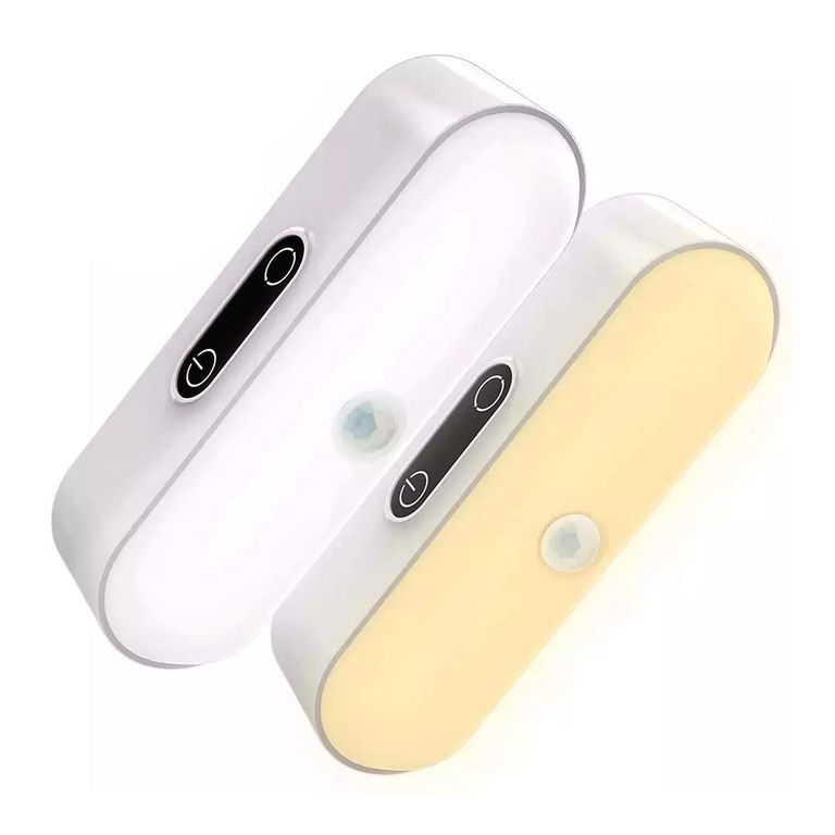 Luz Led Recargable S-Movimiento Portable Iman Night Light 5 Colores SG48Pro