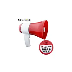 GENERICO - Megafono 35W Recargable Sirena Grabacion de 240 Segundos