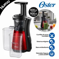 OSTER - Extractor por Prensado FPSTJE4000R 150W