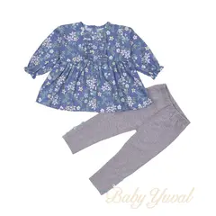 BABY YUVAL - Conjunto bebé niña de Algodón Florence