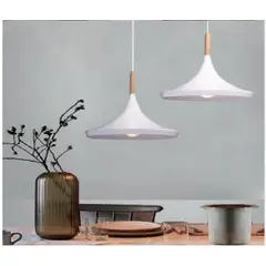 GENERICO - Lámpara de techo colgante andaluz blanco