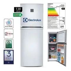 ELECTROLUX - Refrigeradora 138L Auto Frost Blanca-ERT18G2HNW