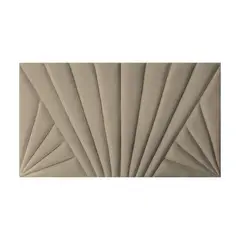 BARAKA HOME - Cabecera Paris Aerea King - Beige Claro