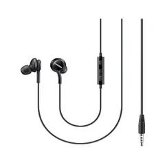 GENERICO - Audífonos AKG con micrófono E0-IA500 para s8 s8 s9 s6 s7 Etc - Negro